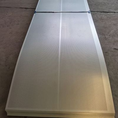 450mm 펀치 스틸 메시 0.2mm 두께 뚫린 금속 스크린 패널
