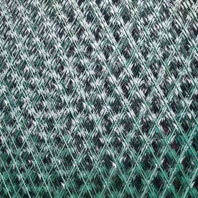 3.4mm Selvedge 웰딩 레이저 메쉬 경식 저항 둥근 모양