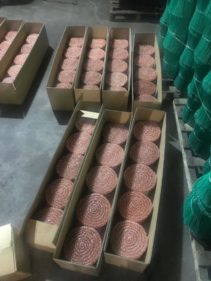 공예품 건설 가연 철선 노란색 PVC 코팅 철선