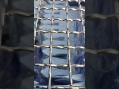 공간 분할 장식용 금속 Mesh 스크린 4mm-10mm 개도